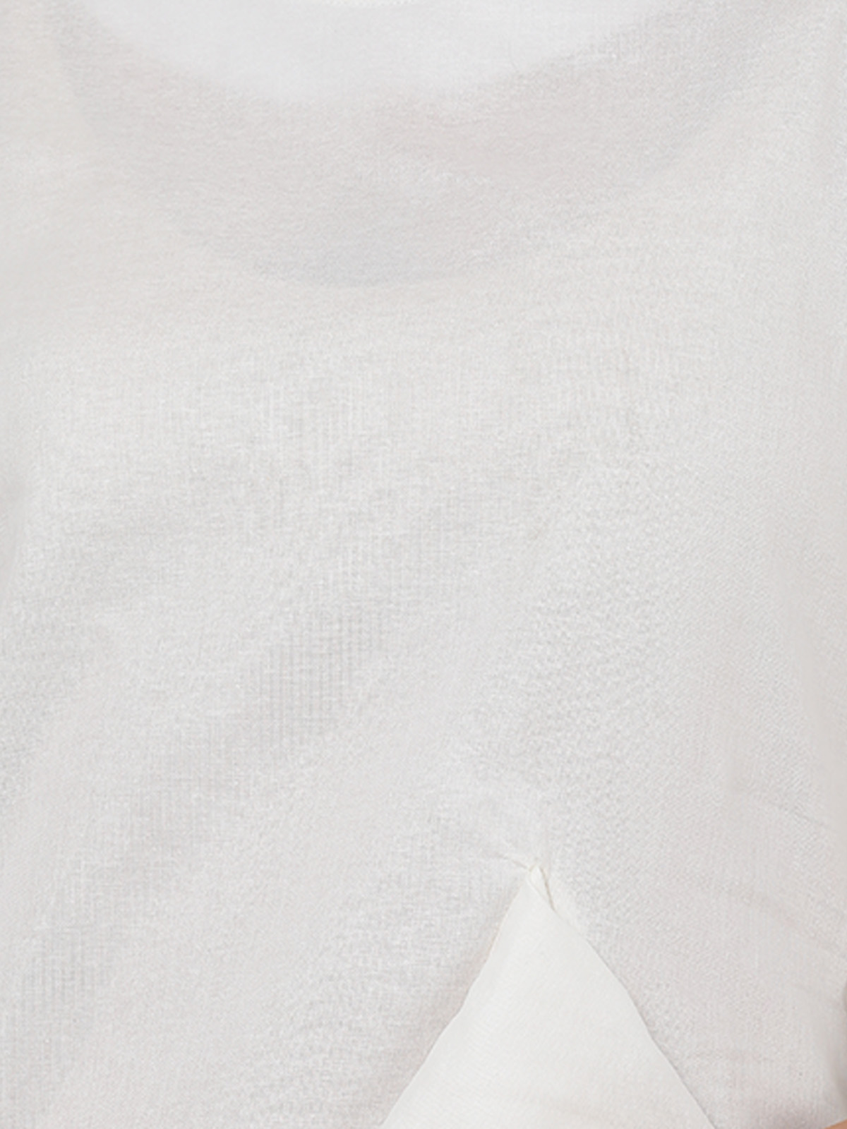 Smarty Women's Frilled White Midi Dress